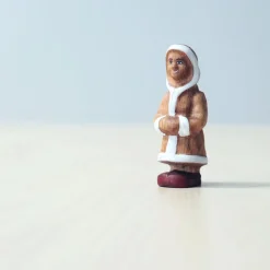 Wooden Eskimo Girl