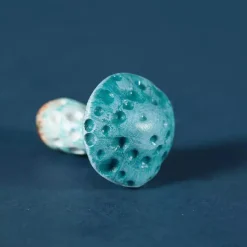 Wooden Fairytale Mushroom - Blue