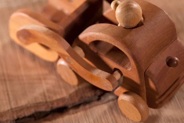 Wooden Front Loader - Harland