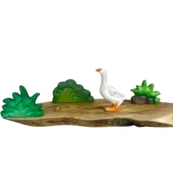 Wooden Geese - Set of 2