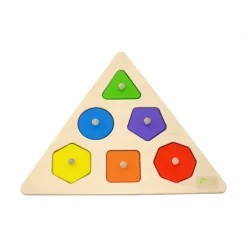 Wooden Geometric Shape Puzzle