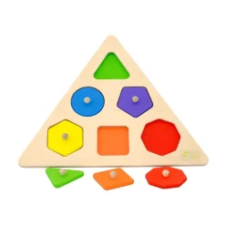 Wooden Geometric Shape Puzzle