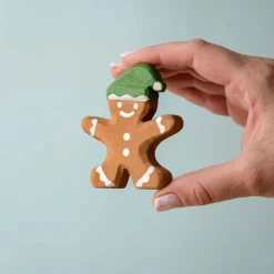 Wooden Gingerbread Cookie - Boy