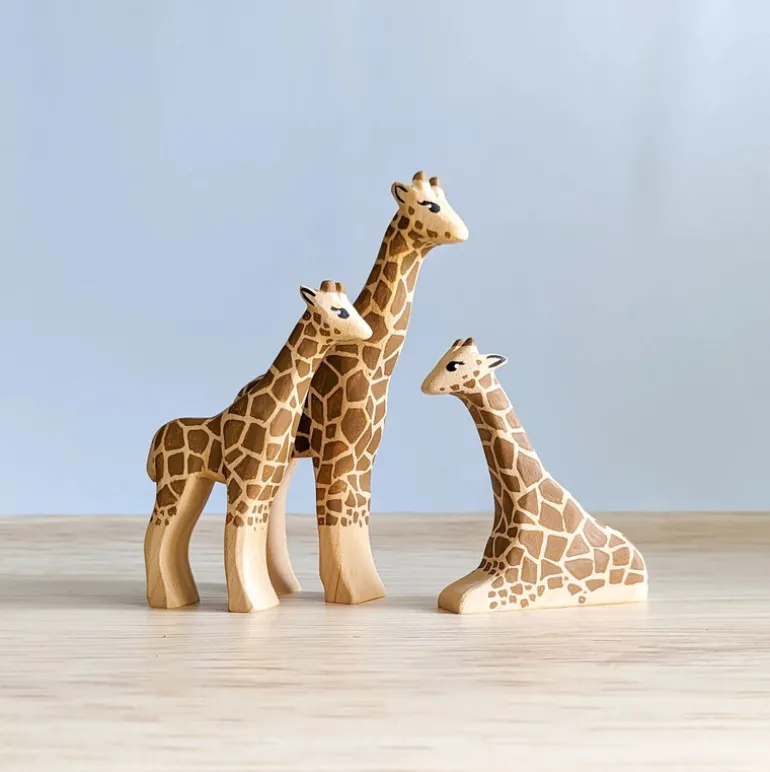 Wooden Giraffe - Calf