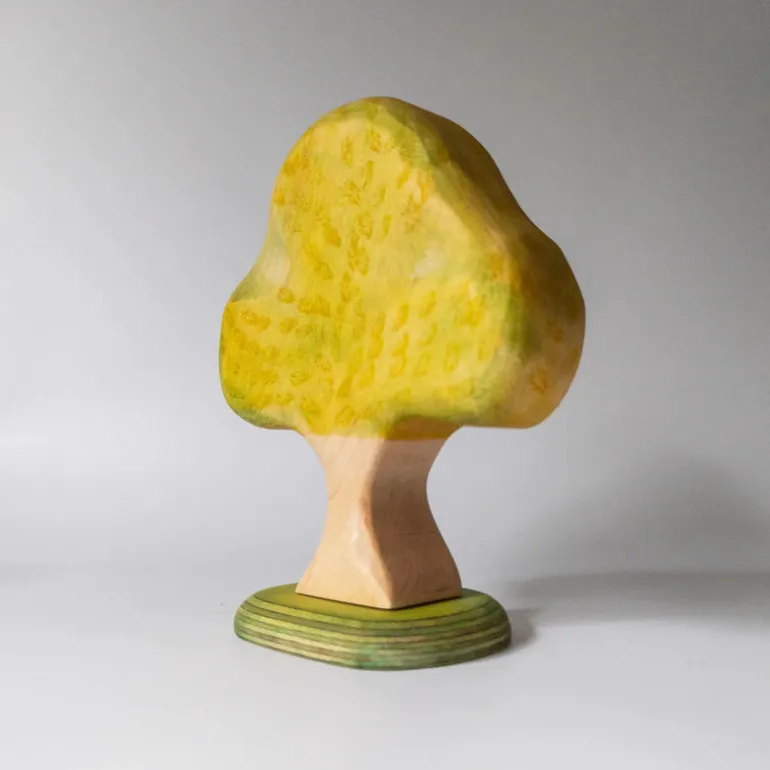 Wooden Golden Wattle Tree