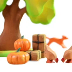 Wooden Hay Stacks - Set of 4