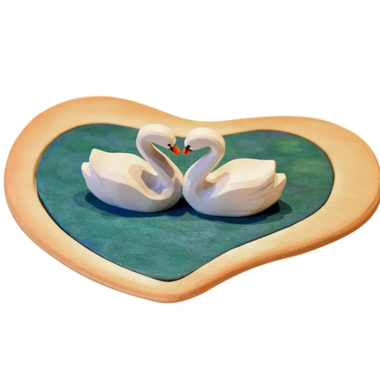 Wooden Heart Shaped Pond