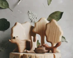 Wooden Hedgehog Figure - Hamish