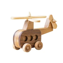 Wooden Helicopter - Adeline