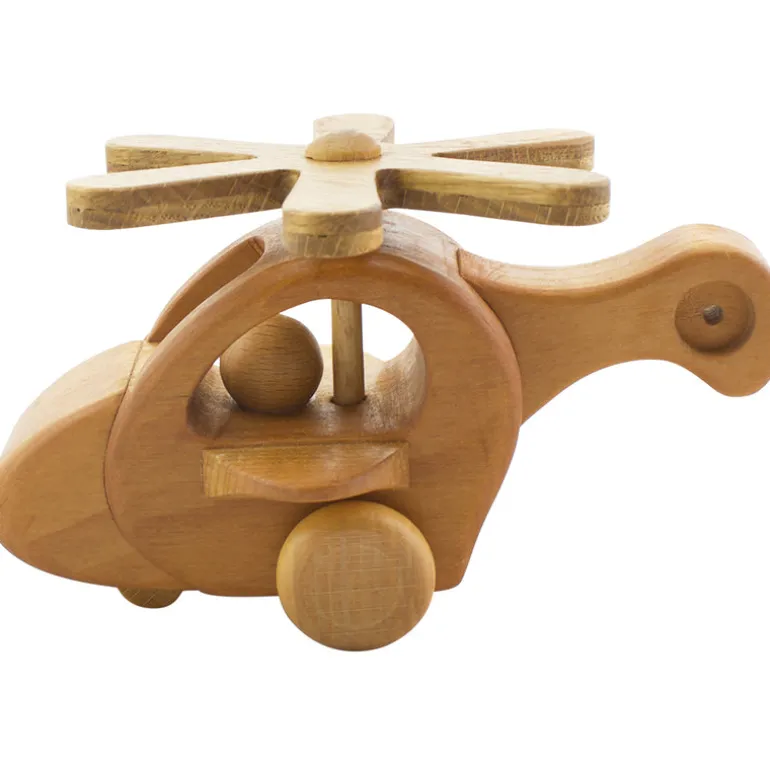 Wooden Helicopter - Maxine