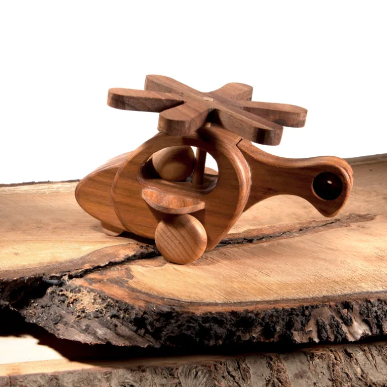 Wooden Helicopter - Maxine