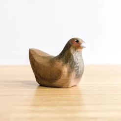 Wooden 'Hidden Egg' Nesting Hen