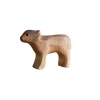 Wooden Highland Cow Calf