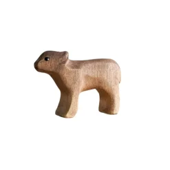 Wooden Highland Cow Calf