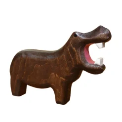 Wooden Hippopotamus