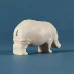 Wooden Hippopotamus - Collectible