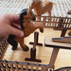 Wooden Horse Jumping