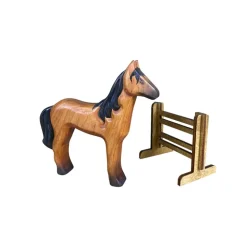 Wooden Horse Standing