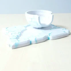 Wooden Igloo & Ice Play Base