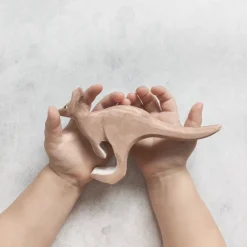 Wooden Kangaroo - Jumping
