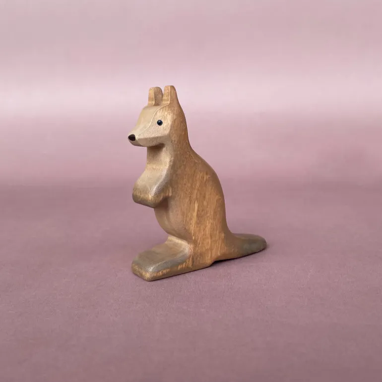 Wooden Kangaroo Joey