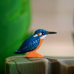 Wooden Kingfisher Bird