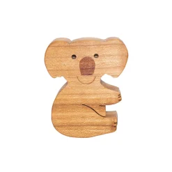 Wooden Koala Figure