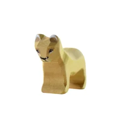 Wooden Lion Cub