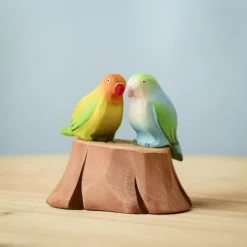 Wooden Love Bird - Blue