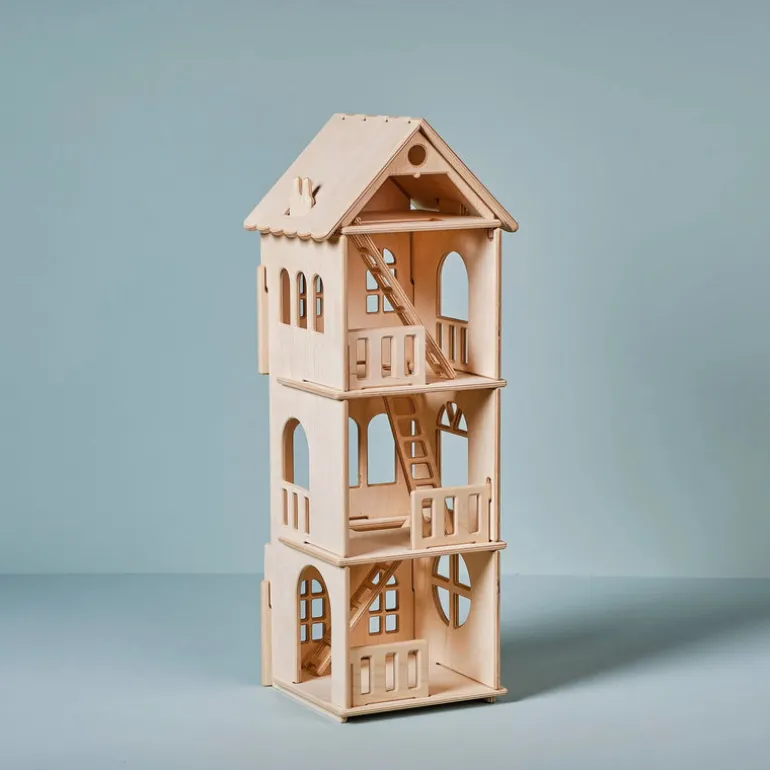 Wooden Magical Staircase Play House