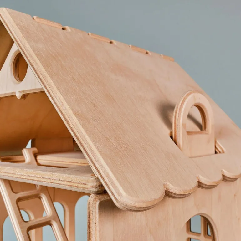 Wooden Magical Staircase Play House