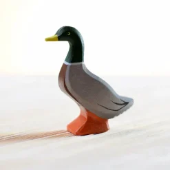 Wooden Mallard Duck - Standing