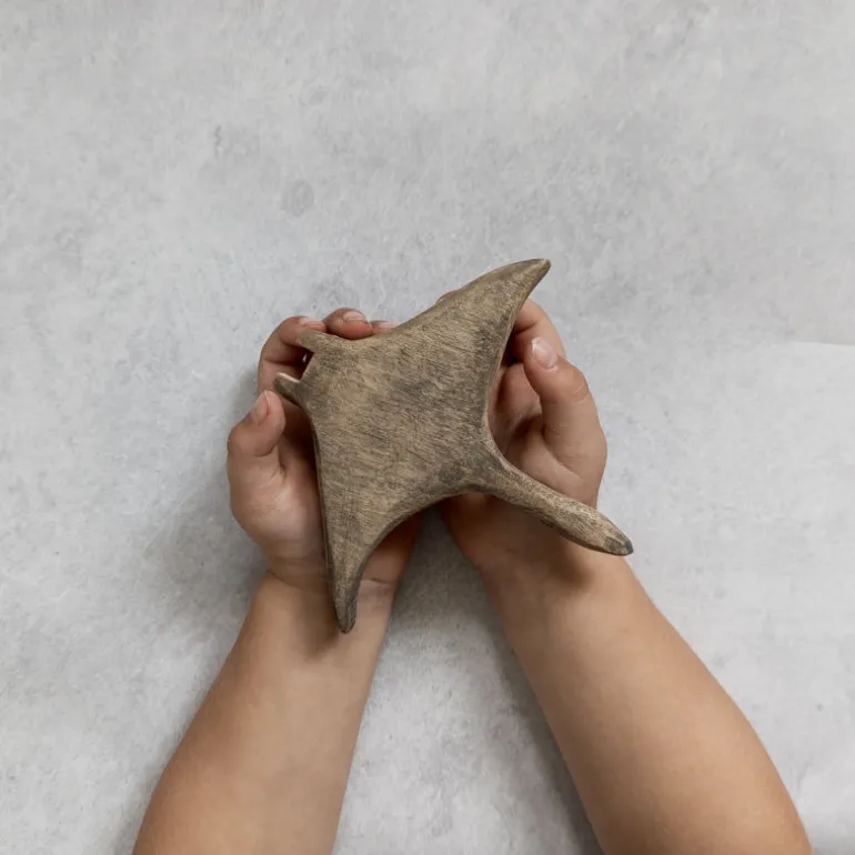 Wooden Manta Ray