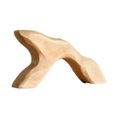 Wooden Meerkat Burrow