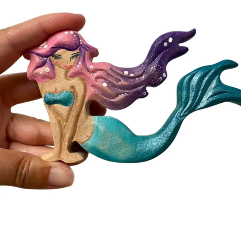 Wooden Mermaid