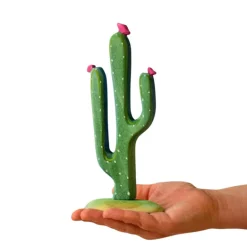 Wooden Mexican Cactus