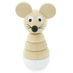 Wooden Mouse Stacking Puzzle - Hobbs