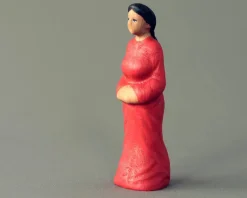 Wooden Mum Figure