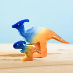 Wooden Parasaurolophus Baby
