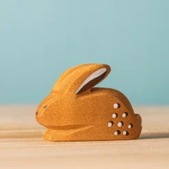 Wooden Perching Rabbit