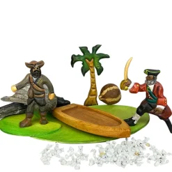 Wooden Pirate With Sword