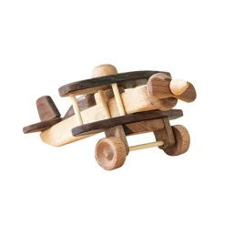 Wooden Plane With Pilot - Arwen