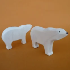 Wooden Polar Bear