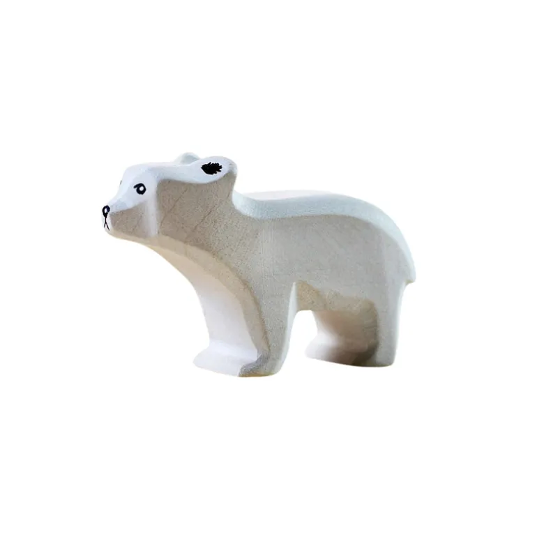 Wooden Polar Bear Set - Mum & Two Cubs