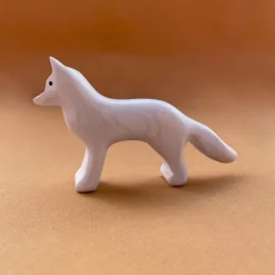 Wooden Polar Fox
