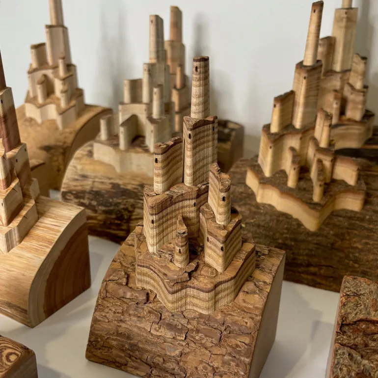 Wooden Pop Up Castle - Extra Large