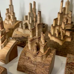 Wooden Pop Up Castle - Large