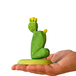 Wooden Prickly Pear Cactus