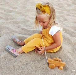 Wooden Pull Along Boat