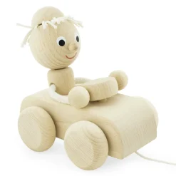Wooden Pull Along Car - Pete